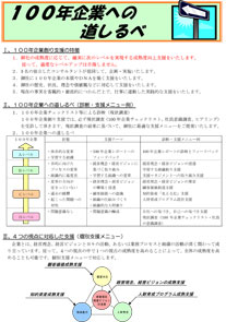 100年企業への道しるべ